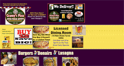 Desktop Screenshot of grannyspizza.ca